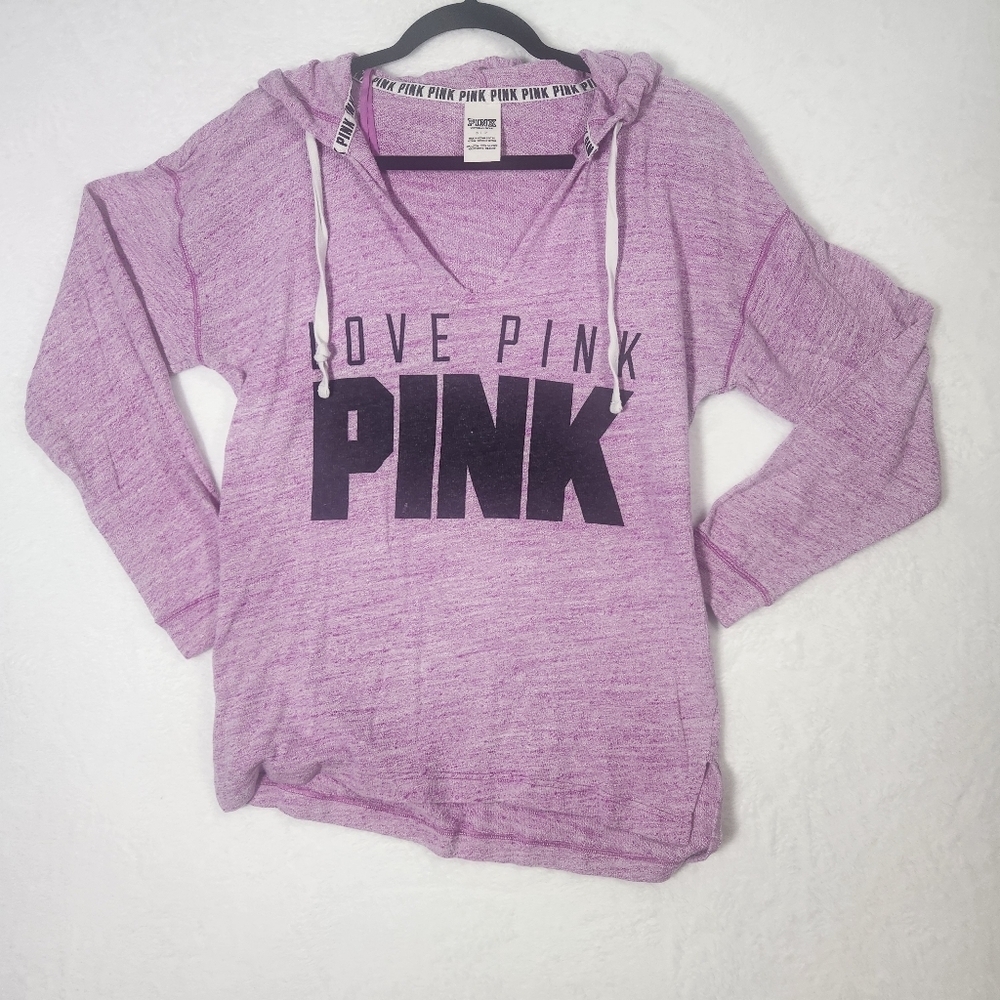 Love Pink By Victoria's Secret Hoodie Sweatshirt, size Small